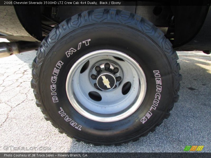 Black / Ebony 2008 Chevrolet Silverado 3500HD LTZ Crew Cab 4x4 Dually