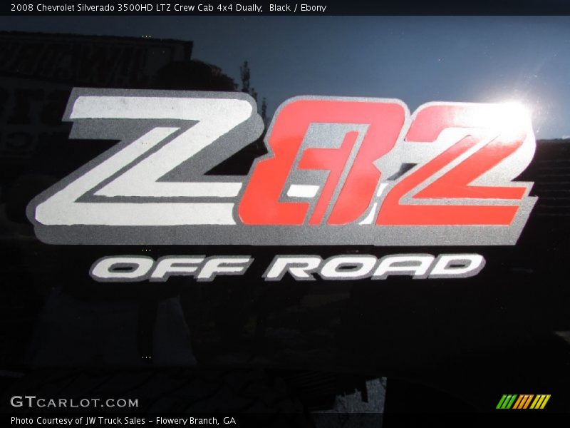 Black / Ebony 2008 Chevrolet Silverado 3500HD LTZ Crew Cab 4x4 Dually
