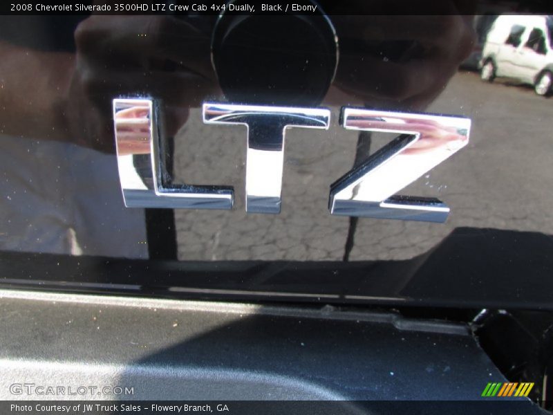 Black / Ebony 2008 Chevrolet Silverado 3500HD LTZ Crew Cab 4x4 Dually
