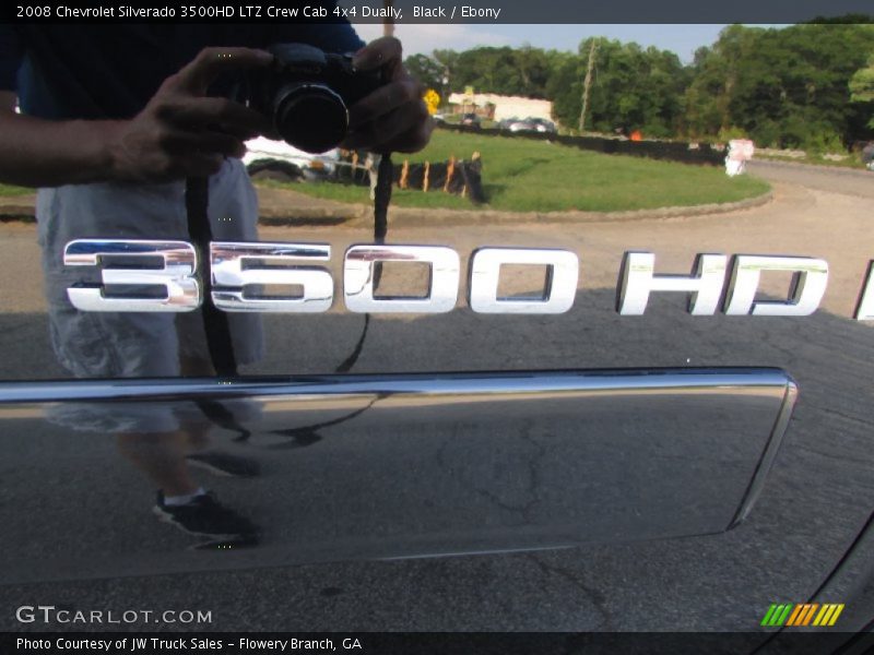Black / Ebony 2008 Chevrolet Silverado 3500HD LTZ Crew Cab 4x4 Dually