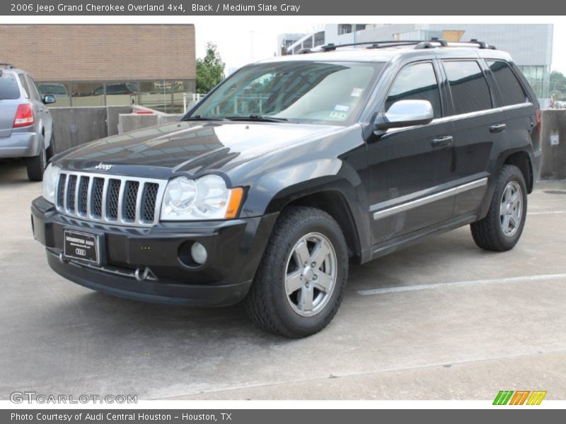 Black / Medium Slate Gray 2006 Jeep Grand Cherokee Overland 4x4