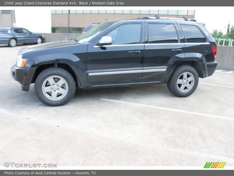 Black / Medium Slate Gray 2006 Jeep Grand Cherokee Overland 4x4