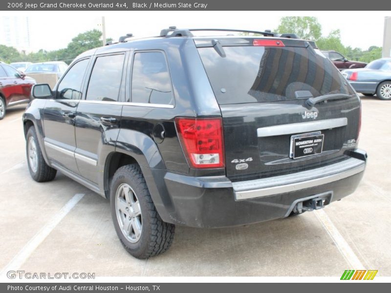 Black / Medium Slate Gray 2006 Jeep Grand Cherokee Overland 4x4