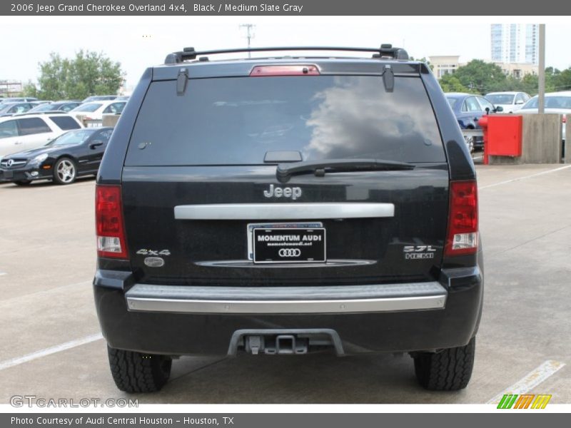 Black / Medium Slate Gray 2006 Jeep Grand Cherokee Overland 4x4