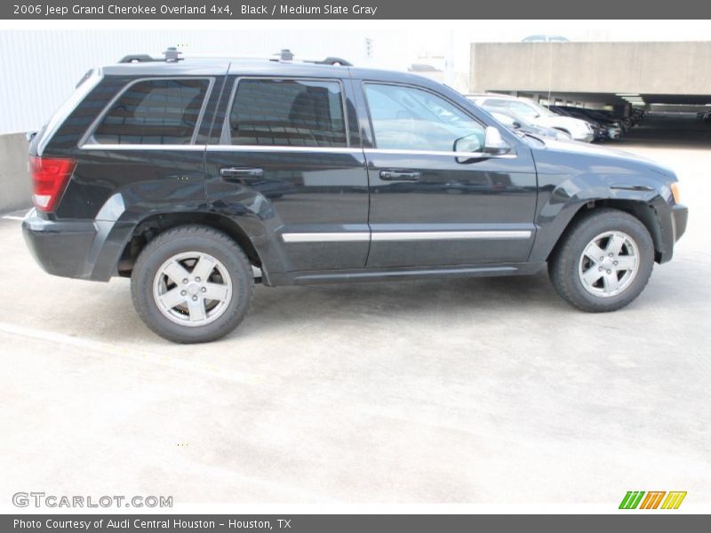 Black / Medium Slate Gray 2006 Jeep Grand Cherokee Overland 4x4