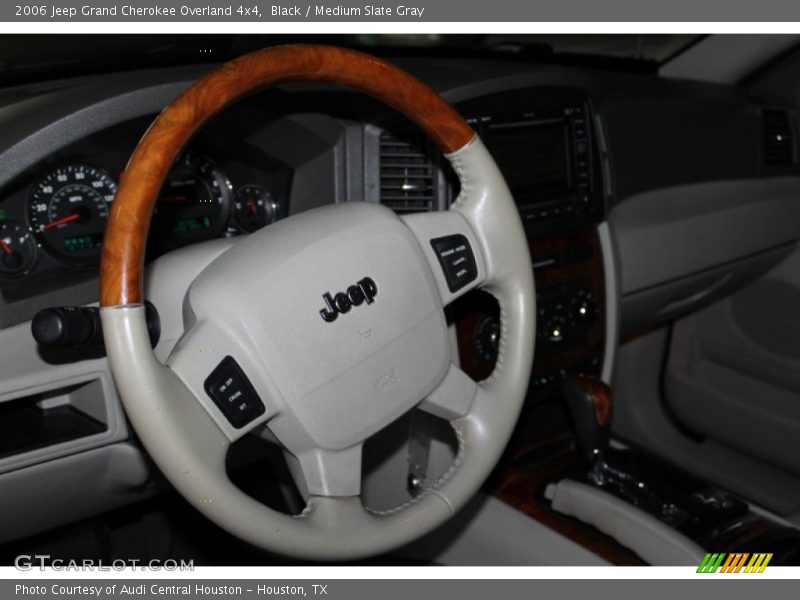 Black / Medium Slate Gray 2006 Jeep Grand Cherokee Overland 4x4