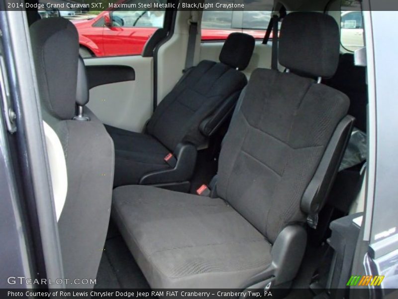 Maximum Steel Metallic / Black/Light Graystone 2014 Dodge Grand Caravan SXT