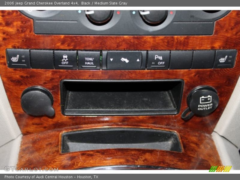 Black / Medium Slate Gray 2006 Jeep Grand Cherokee Overland 4x4