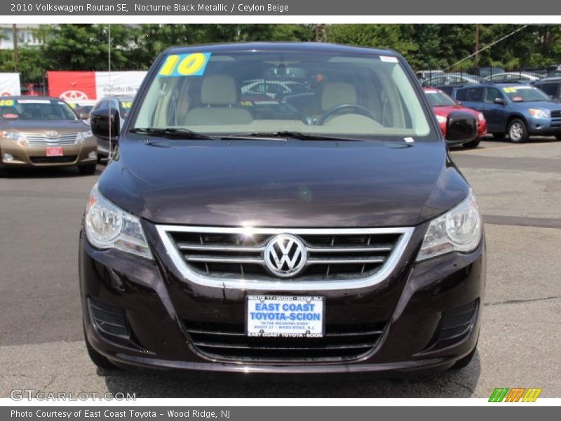 Nocturne Black Metallic / Ceylon Beige 2010 Volkswagen Routan SE