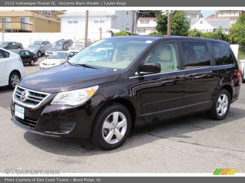 Nocturne Black Metallic / Ceylon Beige 2010 Volkswagen Routan SE