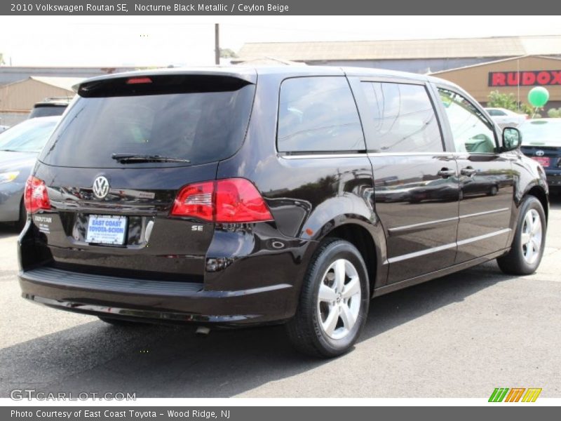 Nocturne Black Metallic / Ceylon Beige 2010 Volkswagen Routan SE