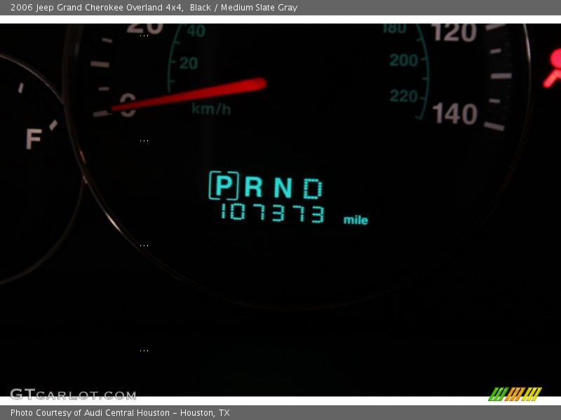 Black / Medium Slate Gray 2006 Jeep Grand Cherokee Overland 4x4