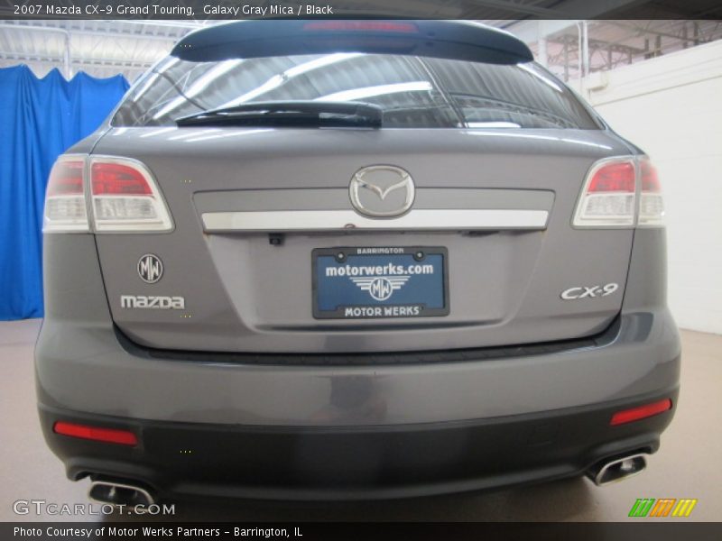 Galaxy Gray Mica / Black 2007 Mazda CX-9 Grand Touring