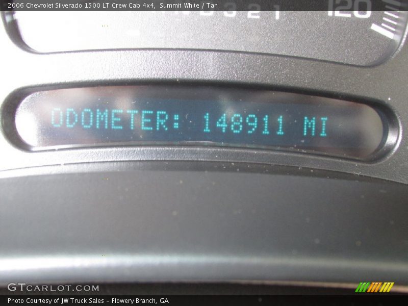 Summit White / Tan 2006 Chevrolet Silverado 1500 LT Crew Cab 4x4