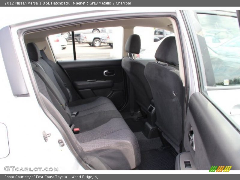 Magnetic Gray Metallic / Charcoal 2012 Nissan Versa 1.8 SL Hatchback