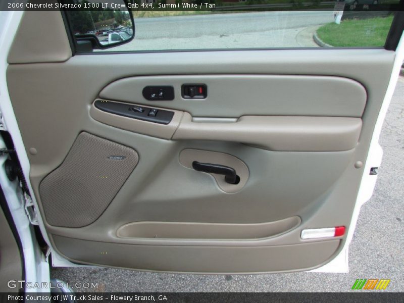 Summit White / Tan 2006 Chevrolet Silverado 1500 LT Crew Cab 4x4
