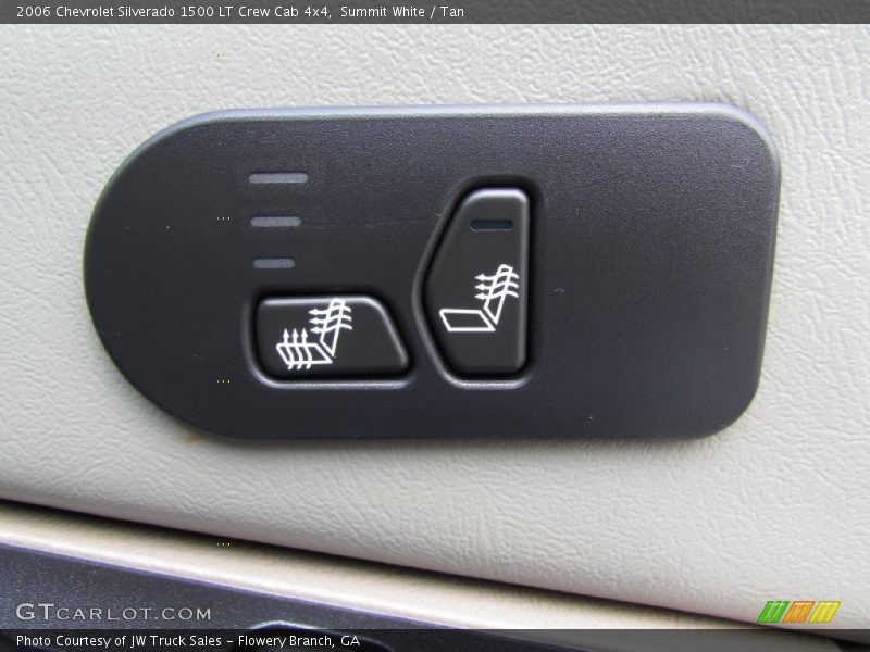 Summit White / Tan 2006 Chevrolet Silverado 1500 LT Crew Cab 4x4