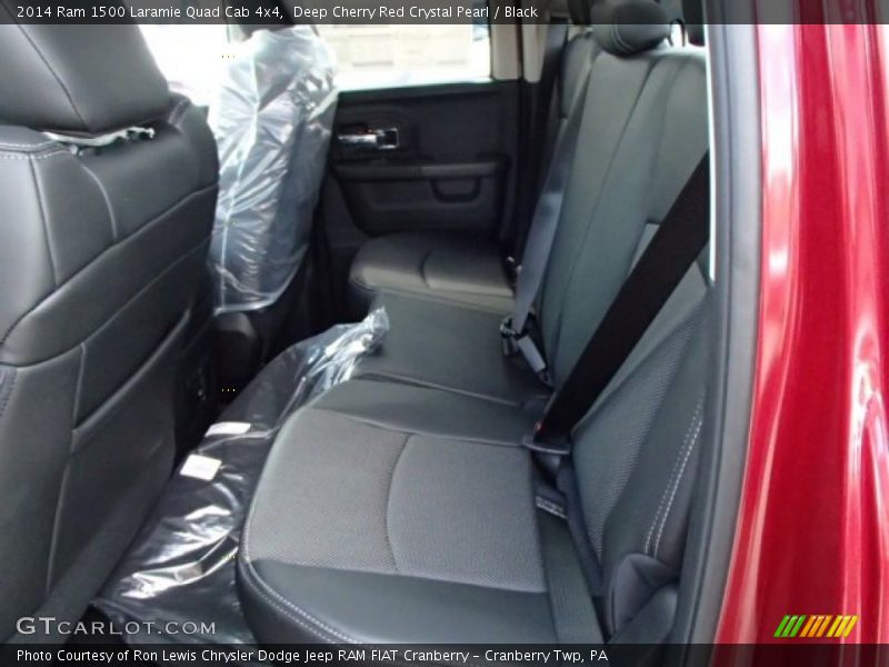 Rear Seat of 2014 1500 Laramie Quad Cab 4x4