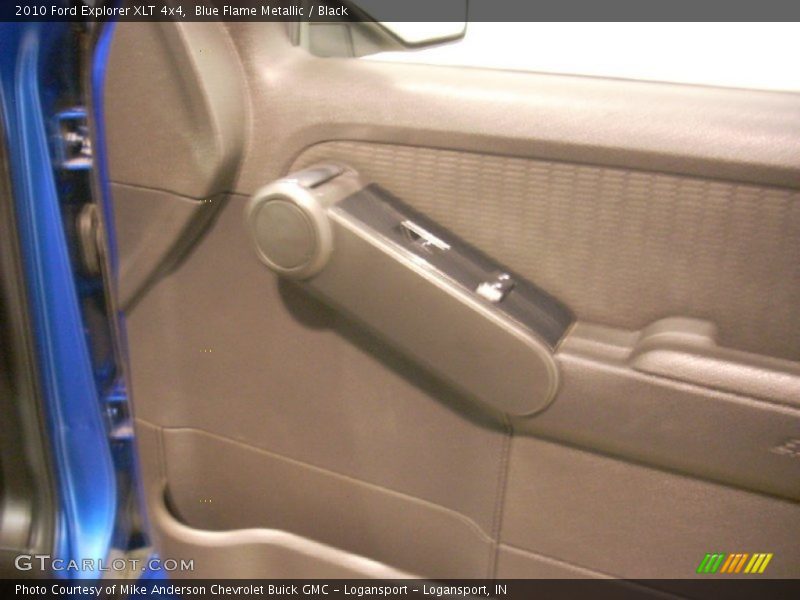 Blue Flame Metallic / Black 2010 Ford Explorer XLT 4x4
