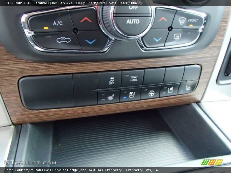 Controls of 2014 1500 Laramie Quad Cab 4x4