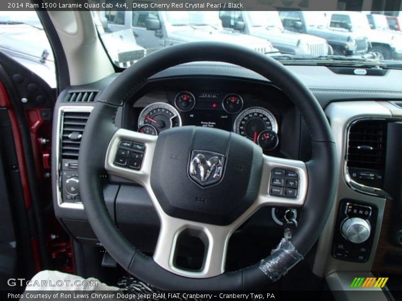  2014 1500 Laramie Quad Cab 4x4 Steering Wheel