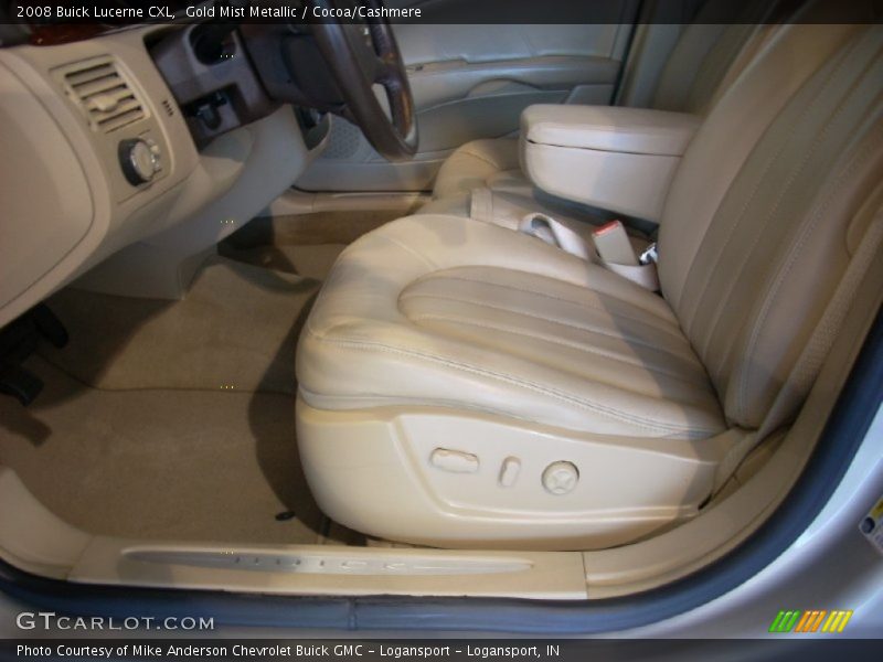 Gold Mist Metallic / Cocoa/Cashmere 2008 Buick Lucerne CXL