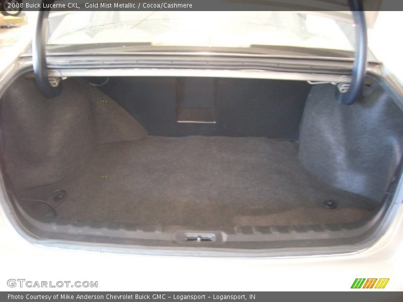 Gold Mist Metallic / Cocoa/Cashmere 2008 Buick Lucerne CXL