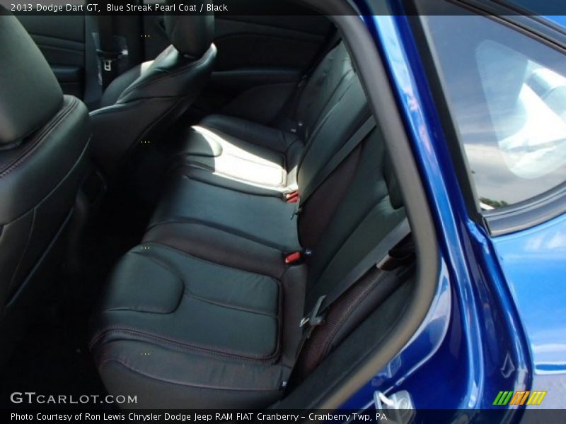 Blue Streak Pearl Coat / Black 2013 Dodge Dart GT