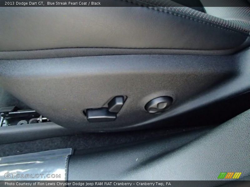 Blue Streak Pearl Coat / Black 2013 Dodge Dart GT