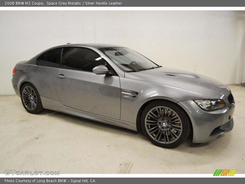 Space Grey Metallic / Silver Novillo Leather 2008 BMW M3 Coupe