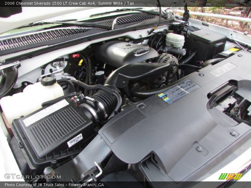 Summit White / Tan 2006 Chevrolet Silverado 1500 LT Crew Cab 4x4