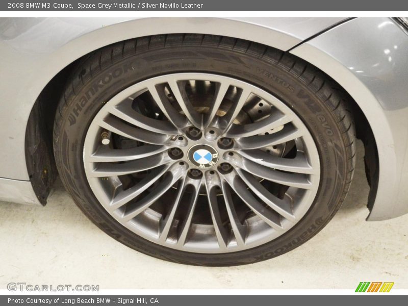 Space Grey Metallic / Silver Novillo Leather 2008 BMW M3 Coupe