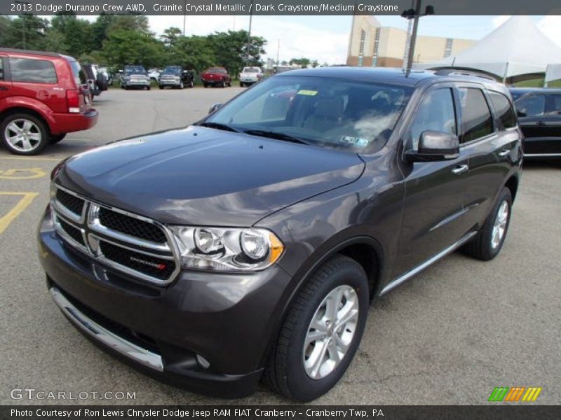 Granite Crystal Metallic / Dark Graystone/Medium Graystone 2013 Dodge Durango Crew AWD