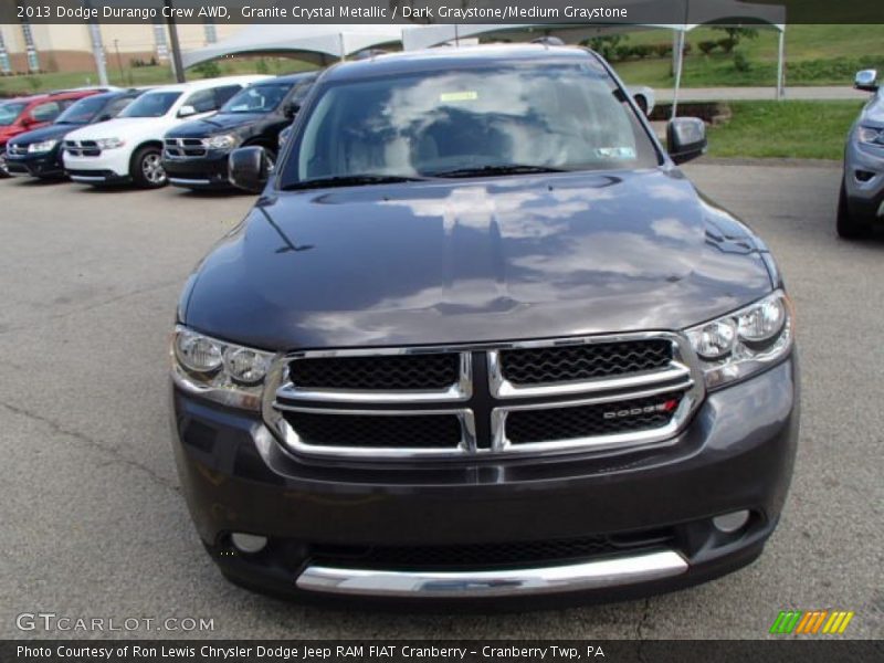 Granite Crystal Metallic / Dark Graystone/Medium Graystone 2013 Dodge Durango Crew AWD