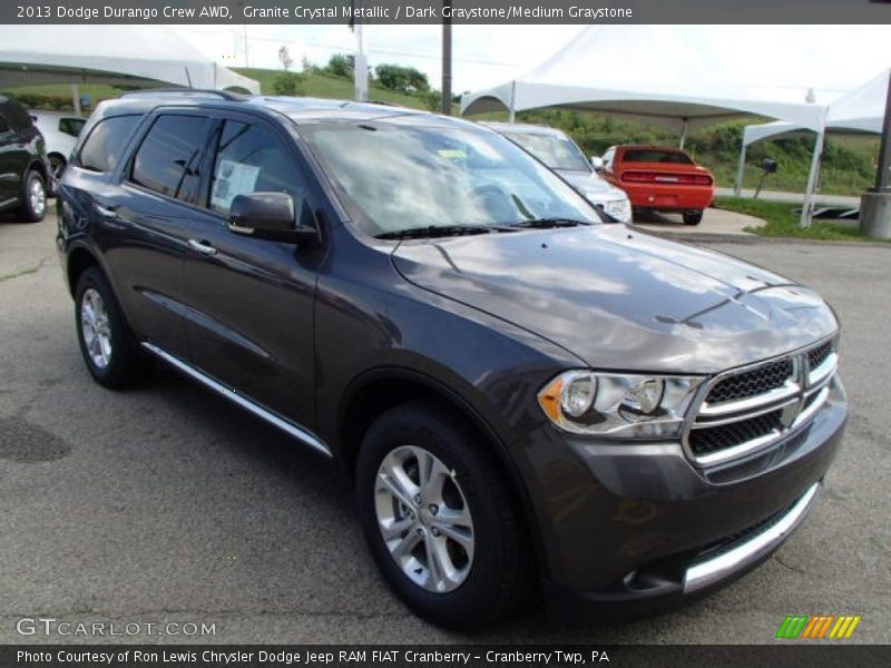 Granite Crystal Metallic / Dark Graystone/Medium Graystone 2013 Dodge Durango Crew AWD