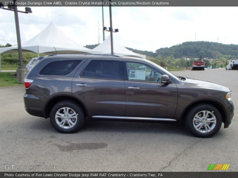 Granite Crystal Metallic / Dark Graystone/Medium Graystone 2013 Dodge Durango Crew AWD