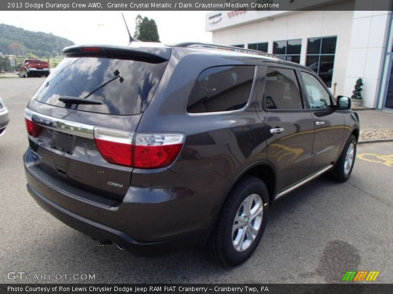 Granite Crystal Metallic / Dark Graystone/Medium Graystone 2013 Dodge Durango Crew AWD