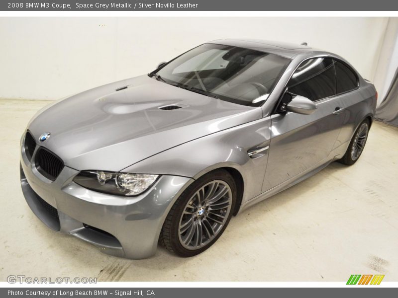 Space Grey Metallic / Silver Novillo Leather 2008 BMW M3 Coupe