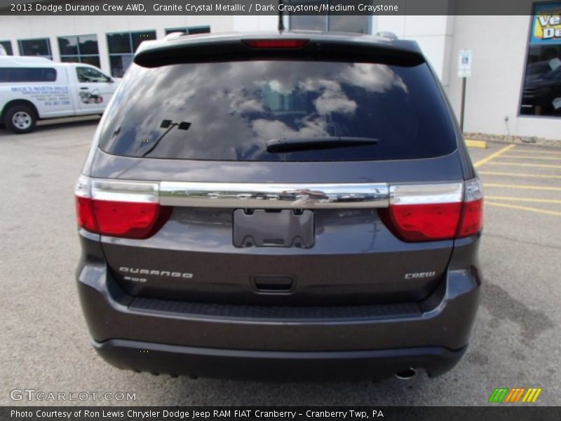 Granite Crystal Metallic / Dark Graystone/Medium Graystone 2013 Dodge Durango Crew AWD
