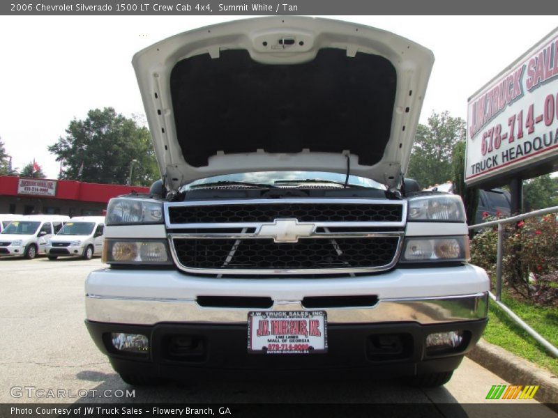 Summit White / Tan 2006 Chevrolet Silverado 1500 LT Crew Cab 4x4