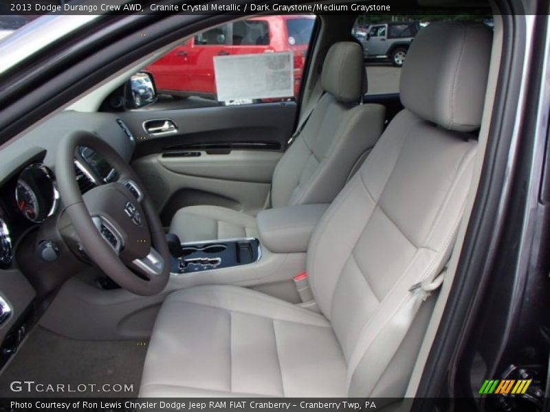 Granite Crystal Metallic / Dark Graystone/Medium Graystone 2013 Dodge Durango Crew AWD
