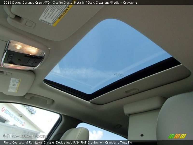 Granite Crystal Metallic / Dark Graystone/Medium Graystone 2013 Dodge Durango Crew AWD