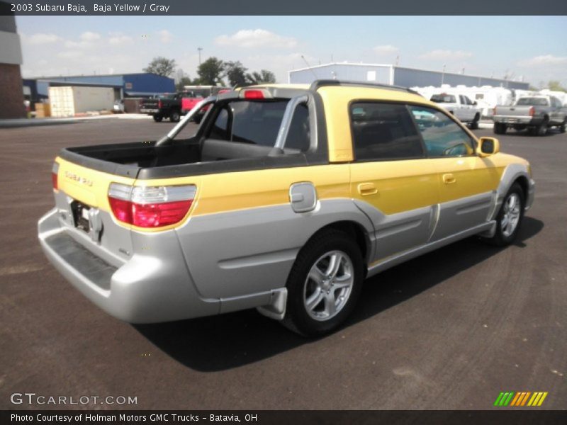 Baja Yellow / Gray 2003 Subaru Baja