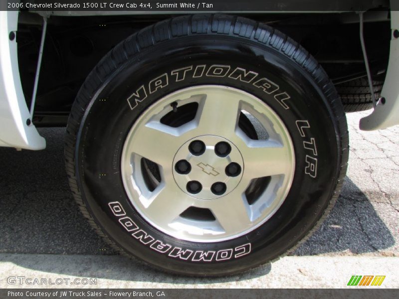 Summit White / Tan 2006 Chevrolet Silverado 1500 LT Crew Cab 4x4