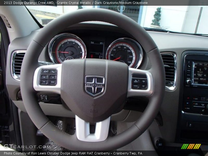 Granite Crystal Metallic / Dark Graystone/Medium Graystone 2013 Dodge Durango Crew AWD