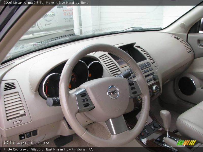 Majestic Blue Metallic / Blond 2006 Nissan Altima 2.5 SL
