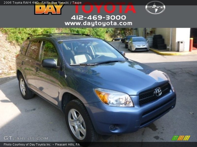 Pacific Blue Metallic / Taupe 2006 Toyota RAV4 4WD