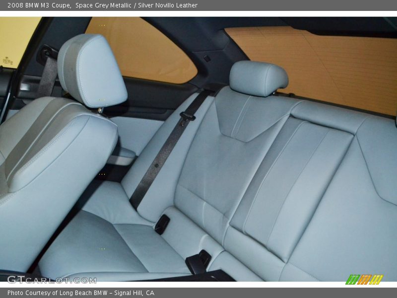 Space Grey Metallic / Silver Novillo Leather 2008 BMW M3 Coupe