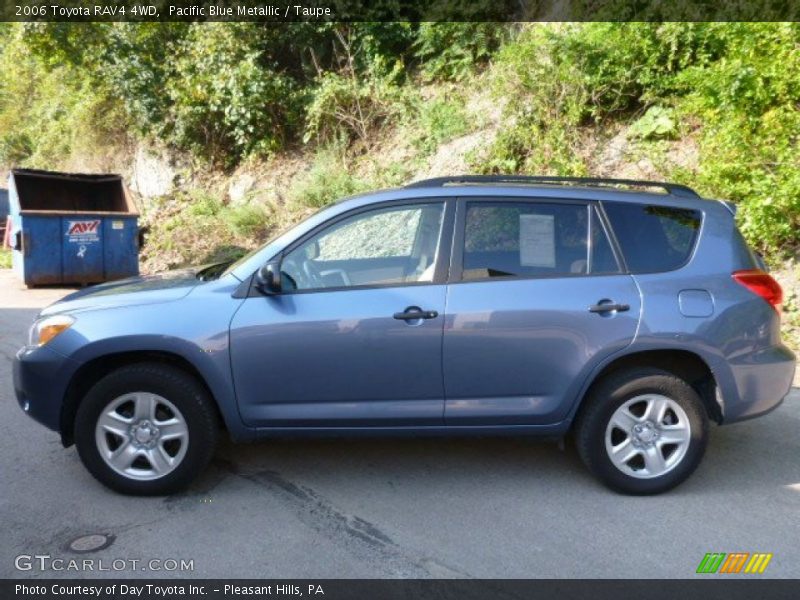 Pacific Blue Metallic / Taupe 2006 Toyota RAV4 4WD