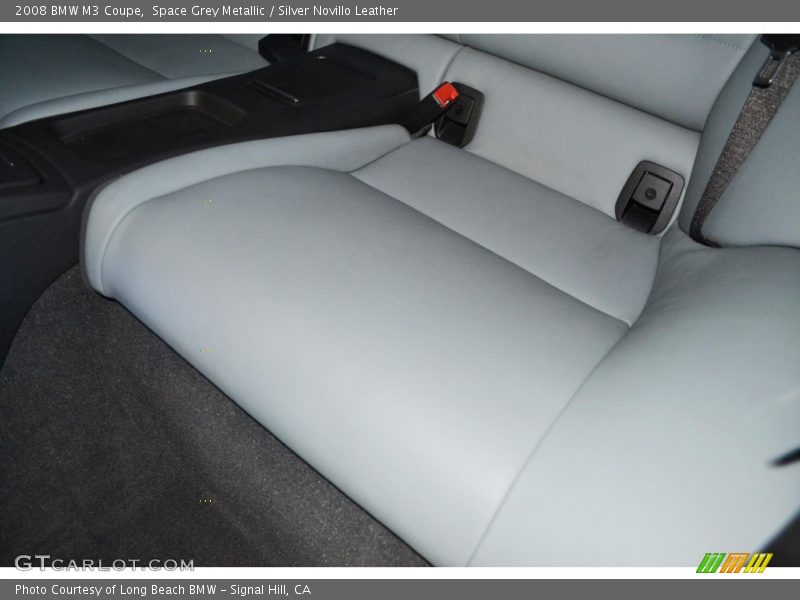 Space Grey Metallic / Silver Novillo Leather 2008 BMW M3 Coupe